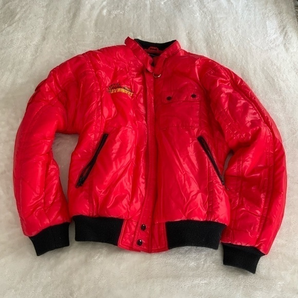 VINTAGE Men's PR Motion Apparel Bomber Jacket - Picture 1 of 9